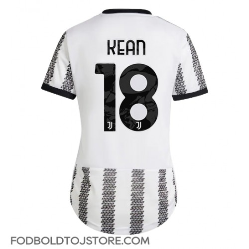 Juventus Moise Kean #18 Hjemmebanetrøje Dame 2022-23 Kortærmet